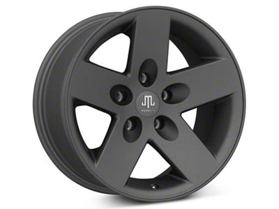 Mammoth Moab Charcoal Wheel; 17x9; -6mm Offset (99-04 Jeep Grand Cherokee WJ)