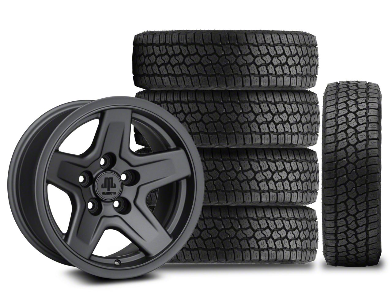 【新品】モンスターメーカー XD Jeep Wrangler Monster 3 Satin Black with Gray Tint Wheel