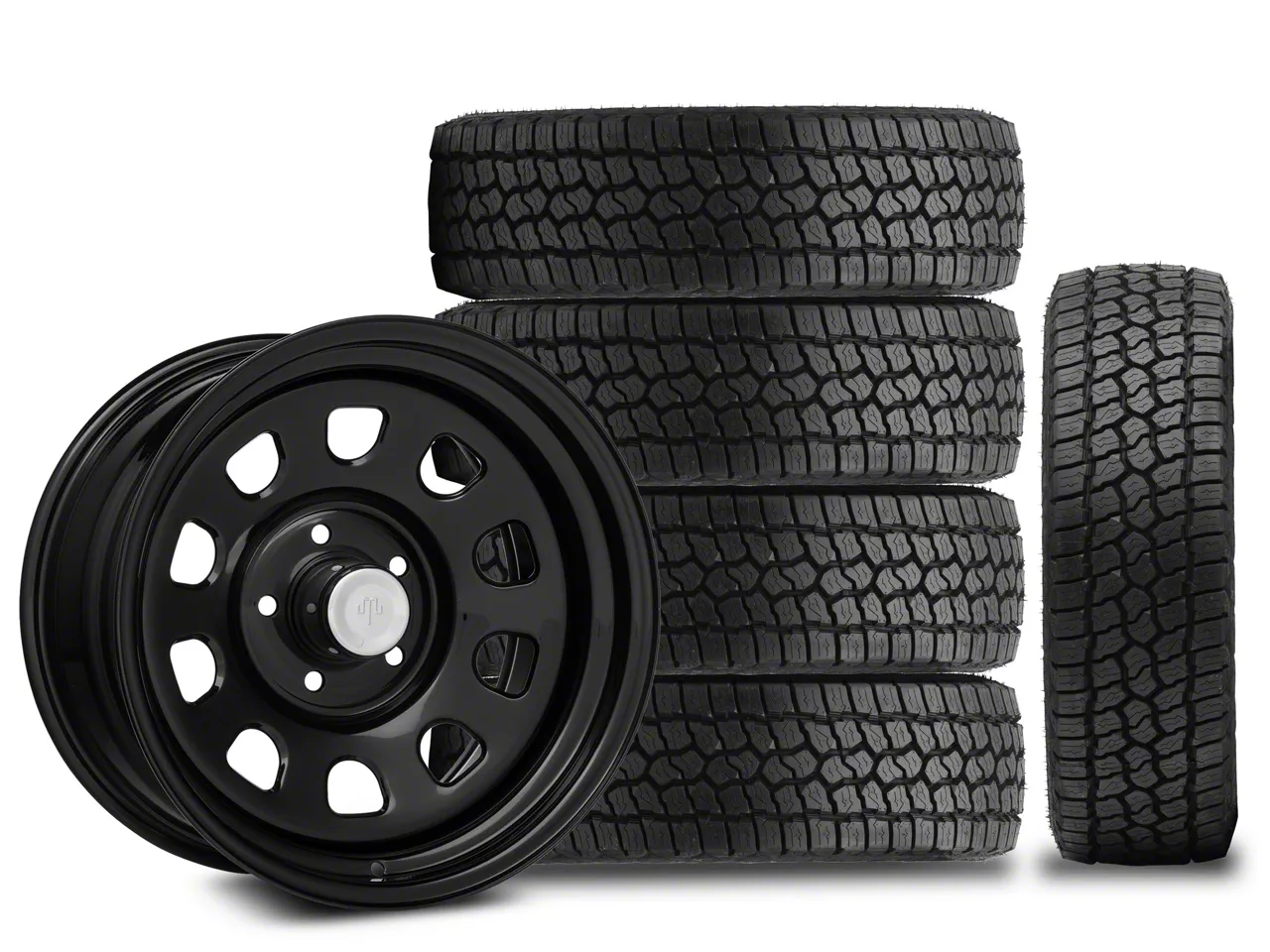 Jeep Wrangler 17x9 Pro Comp Wheels 32 Series & 33in BF Goodrich