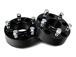 Mammoth 1.75-Inch Billet Wheel Spacers; Black (07-18 Jeep Wrangler JK)