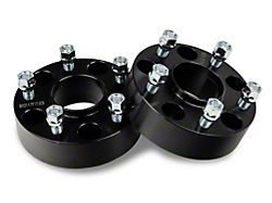 Mammoth 2-Inch Billet Wheel Spacers; Black (07-18 Jeep Wrangler JK)