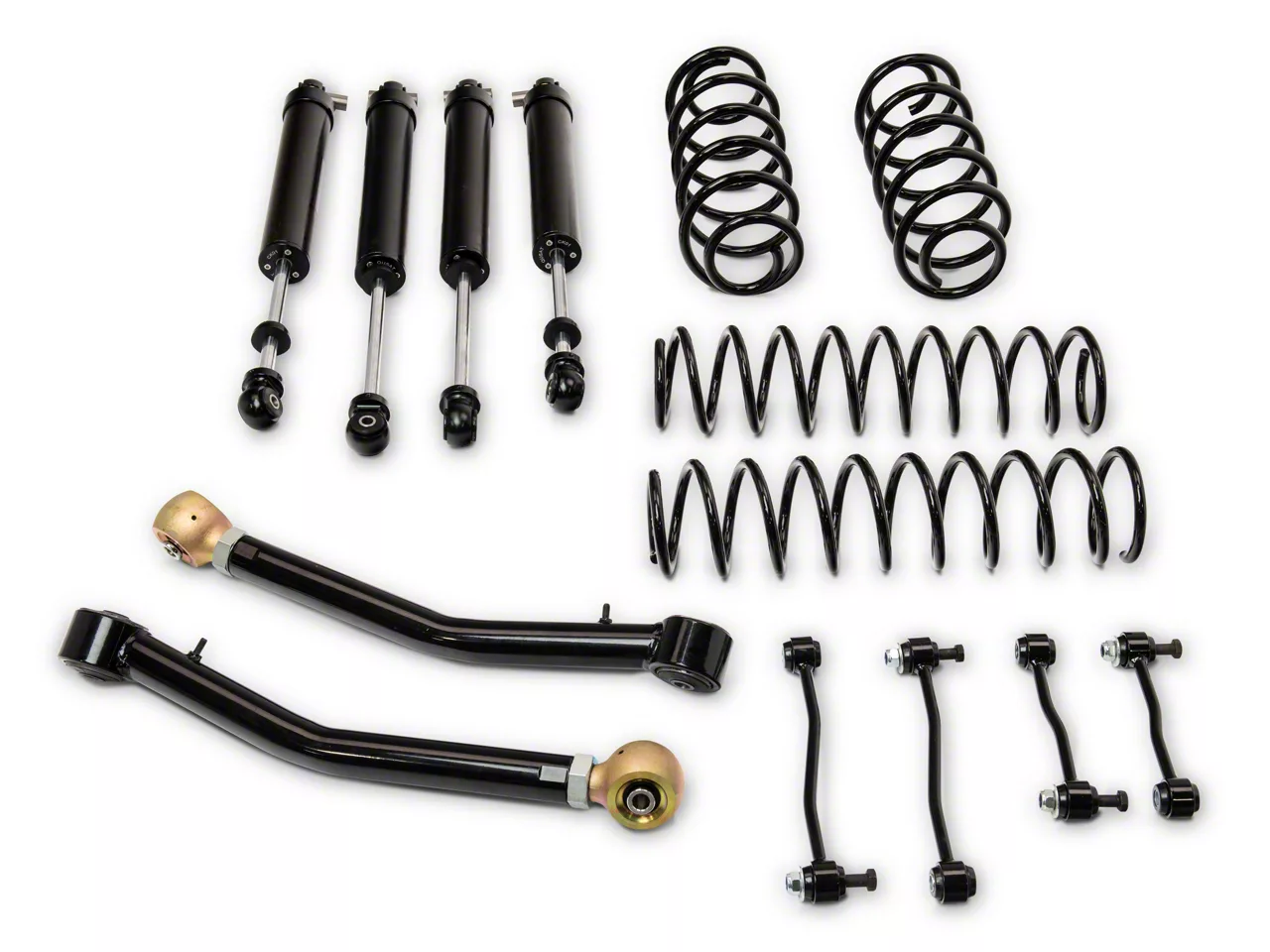 Mopar Jeep Wrangler 2-Inch Lift Kit with Fox Shocks