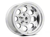 Mammoth 8 Aluminum Polished Wheel; 15x10; -44mm Offset (87-95 Jeep Wrangler YJ)