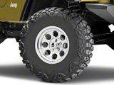 Mammoth 8 Aluminum Polished Wheel; 15x8; -19mm Offset (97-06 Jeep Wrangler TJ)