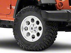 Mammoth 8 Aluminum Polished Wheel; 17x9; -6mm Offset (07-18 Jeep Wrangler JK)