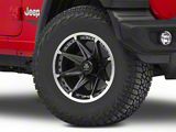 Mammoth Type 88 Black Wheel; 17x9; -6mm Offset (18-26 Jeep Wrangler JL)