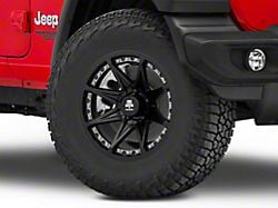 Mammoth Type 88 Matte Black Wheel; 17x9; -6mm Offset (18-25 Jeep Wrangler JL)