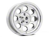 Mammoth 8 Aluminum Polished Wheel; 15x8; -19mm Offset (87-95 Jeep Wrangler YJ)