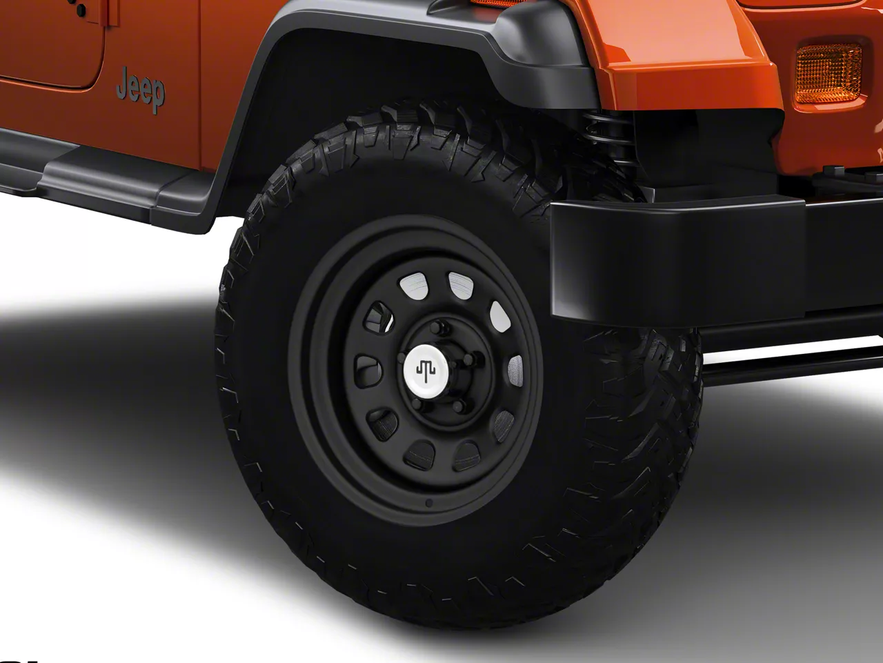 Pro Comp Wheels Jeep Wrangler 69 Series Vintage Flat Black Wheel