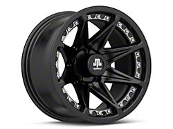 Mammoth Type 88 Matte Black Wheel; 15x8; -20mm Offset (87-95 Jeep Wrangler YJ)