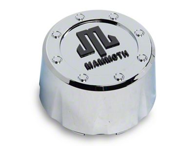 Mammoth Replacement Center Cap; Chrome (Fits Mammoth Branded Wheels Only)