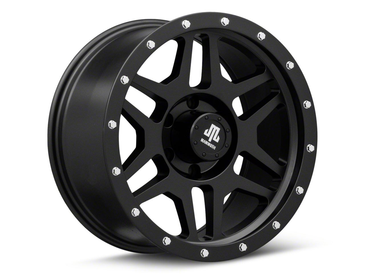 XD Ranger Rockstar II Satin Black 6-Lug Wheel; 20x9; 18mm