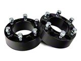Mammoth 1.50-Inch Billet 6-Lug Wheel Spacers; Black (2022 Tundra)
