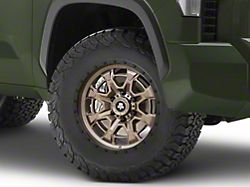Mammoth Split 16 Beadlock Satin Bronze 6-Lug Wheel; 18x9; 12mm Offset (22-26 Tundra)