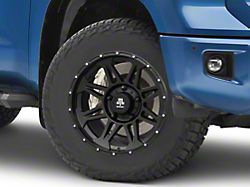 Mammoth Split 8 Beadlock Matte Black 5-Lug Wheel; 18x9; 12mm Offset (14-21 Tundra)