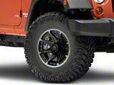 Mammoth Type 88 Black Wheel; 16x8; 0mm Offset (07-18 Jeep Wrangler JK)