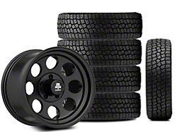 Mammoth 17x9 Mammoth D Window & 32in West Lake All-Terrain SL369 Tire Package; Set of 5 (18-26 Jeep Wrangler JL)
