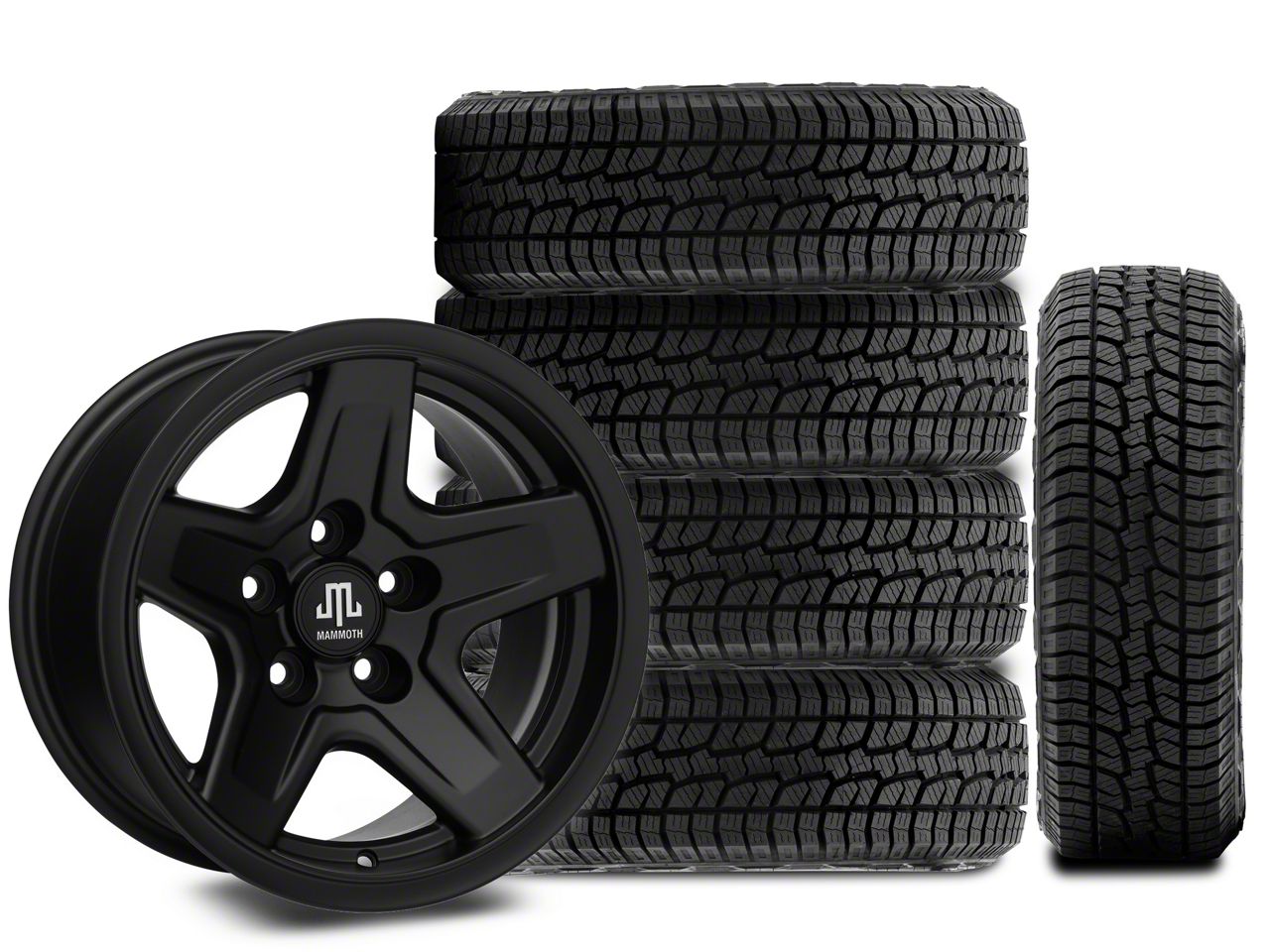 Moto Metal Jeep Wrangler Sniper Gloss Black Milled Wheel
