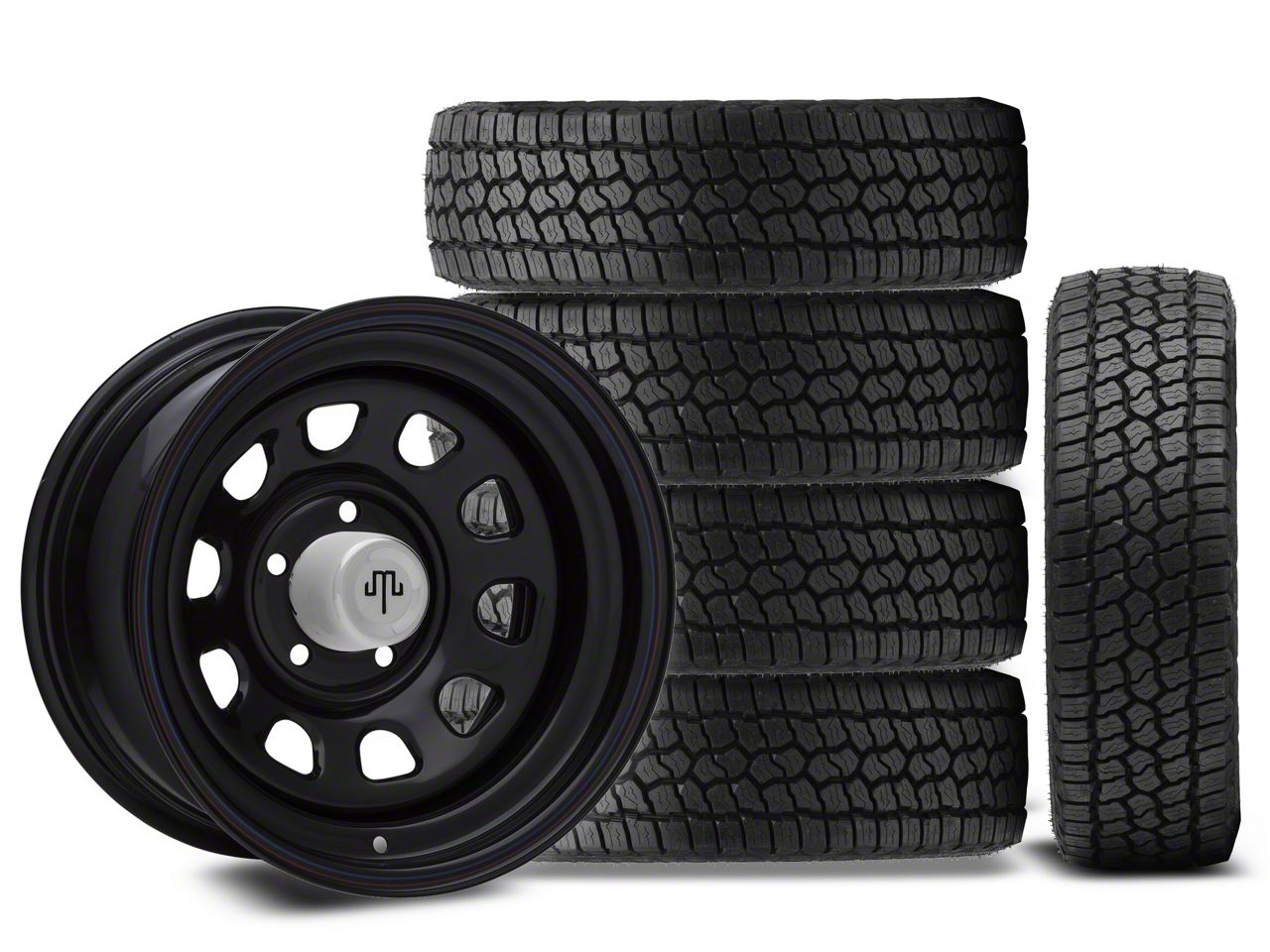 上品なファッション Steel Wrangler Jeep Country Rough Gloss 15x8 Wheel; Black 管楽器・吹奏楽器