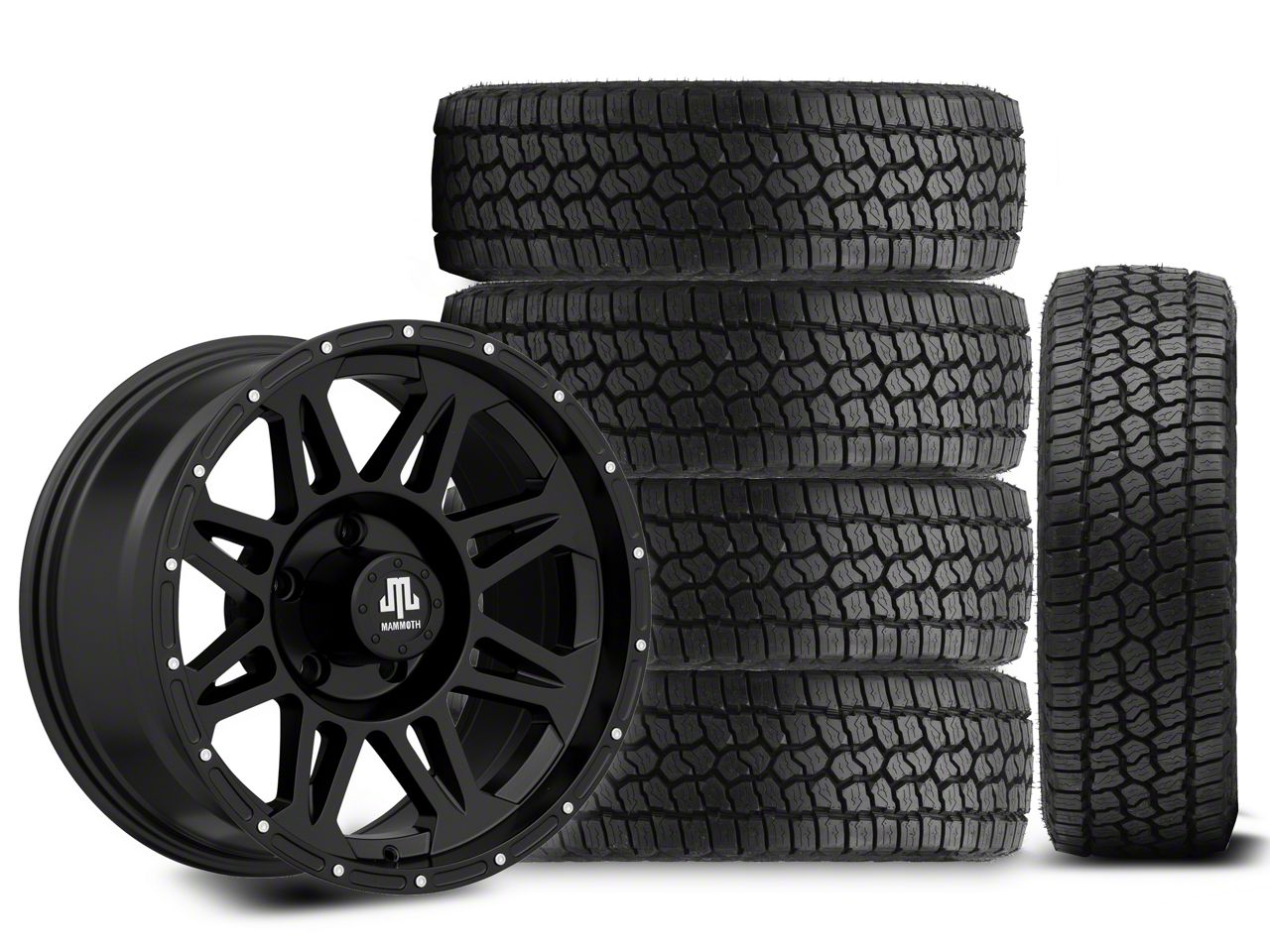 XD Jeep Wrangler Rockstar III Matte Black Wheel; 17x9; -12mm
