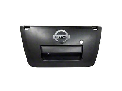 Master Tailgaters Tailgate Handle with Backup Reverse Camera; Black (13-16 Frontier)