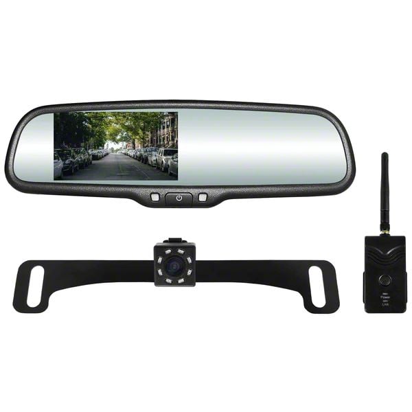 Master Tailgaters Jeep Wrangler 10-Inch IPS LCD Rear View Master Tailgaters Jeep Wrangler 10-Inch IPS LCD Rear View