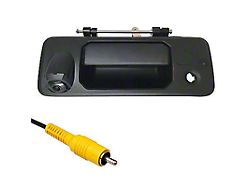Master Tailgaters Tailgate Handle with Backup Reverse Camera; Black (14-21 Tundra)