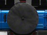 MasterTop Spare Tire Cover for 245/75R17 and 255/70R18; Black (21-25 Bronco)