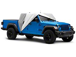 MasterTop Full Door Cab Cover; Gray Denim (20-25 Jeep Gladiator JT)