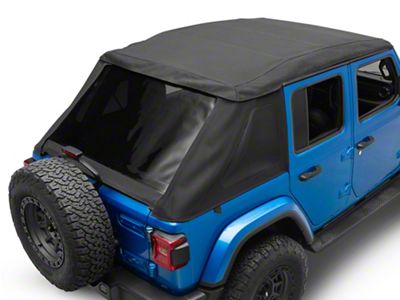 MasterTop Complete Fastback Top; MasterTwill (18-25 Jeep Wrangler JL 4-Door)