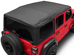 MasterTop Complete Soft Top; Black Diamond (18-25 Jeep Wrangler JL 4-Door)