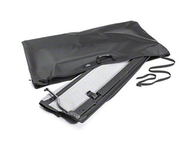 MasterTop Freedom Top/SkyMaster/Sunrider Dual Storage Bag; Black (07-25 Jeep Wrangler JK & JL)