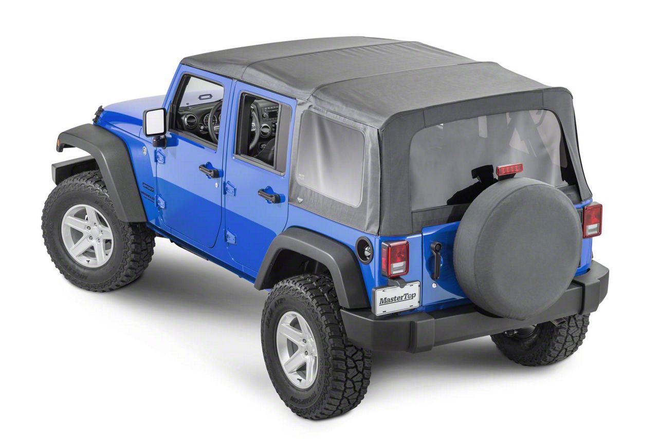 Smittybilt Jeep Wrangler OEM Replacement Top with Tinted Smittybilt Jeep Wrangler OEM Replacement Top with Tinted