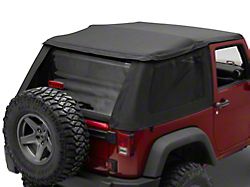 MasterTop SkyMaster Fastback Complete Soft Top; MasterTwill (07-18 Jeep Wrangler JK 2-Door)