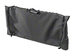 MasterTop Soft Top Rear Window Storage Bag; Black Diamond (18-25 Jeep Wrangler JL)