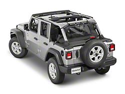 MasterTop Tonneau Cover; MasterTwill (18-26 Jeep Wrangler JL 4-Door w/ Hard Top)