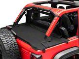 MasterTop Wind Stopper and Tonneau Cover Combo; MasterTwill (18-25 Jeep Wrangler JL 4-Door w/ Hard Top)