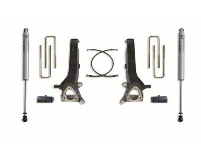 Max Trac 4-Inch Suspension Lift Kit with Fox Shocks (04-24 2WD Titan)