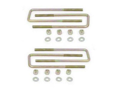 Max Trac Rear Leaf Spring Axle U-Bolt Kit for 1 to 1.50-Inch Lift Blocks (04-24 Titan)