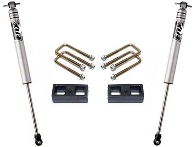 Max Trac 2-Inch Rear Lift Blocks with Fox Shocks (07-21 2WD Tundra)