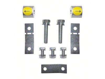 Max Trac Carrier Bearing Spacers and Brake Line Brackets (07-18 2WD Tundra)