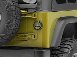 Maxbilt Trail Tail LED Tail Lights; Black Housing; Clear Lens (97-06 Jeep Wrangler TJ)