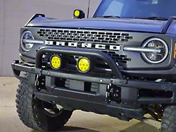 Maximus-3 Classic Bumper Hoop; Textured Black (21-26 Bronco w/ Modular Front Bumper)