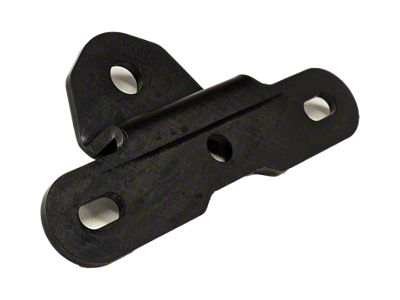 Maximus-3 Front Bumper Flag Mount; Black (21-26 Bronco w/ Modular Front Bumper)