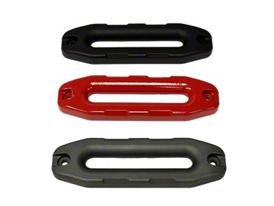 Maximus-3 Aluminum Winch Hawse Fairlead; Black (20-26 Jeep Gladiator JT)