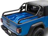 Maximus-3 Chase/Sport Bar Bed Rack; Textured Black (20-26 Jeep Gladiator JT)