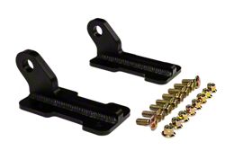 Maximus-3 D-Ring Shackle Loops; Textured Black (20-26 Jeep Gladiator JT)