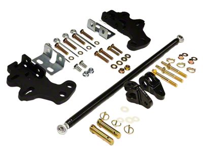 Maximus-3 Flat Towing Kit with Blue Ox Adapters; Black (20-26 Jeep Gladiator JT)