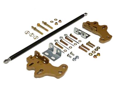 Maximus-3 Flat Towing Kit without Adapters; 392 Gold (20-26 Jeep Gladiator JT)