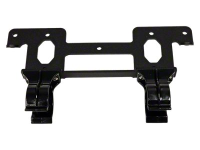 Maximus-3 Front Flashlight Mount; Textured Black (20-23 Jeep Gladiator JT)